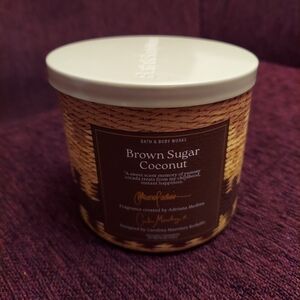 Brown sugar coconut candle by bath and body works